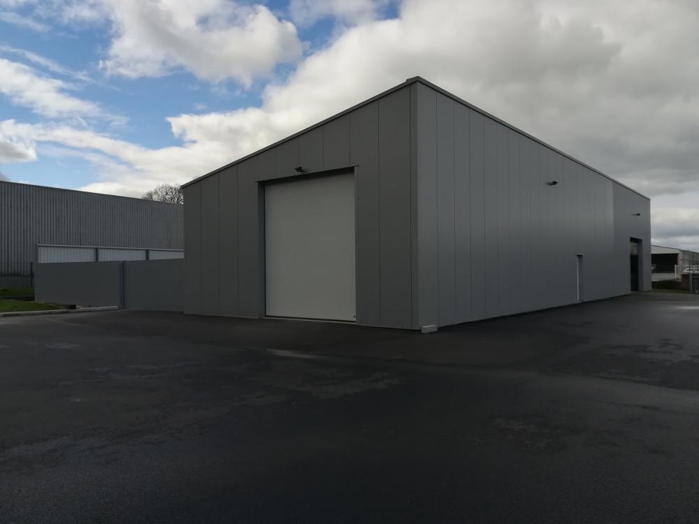 Extension bat industriel (2018) 300 m² - La Séguinière (49) | 
