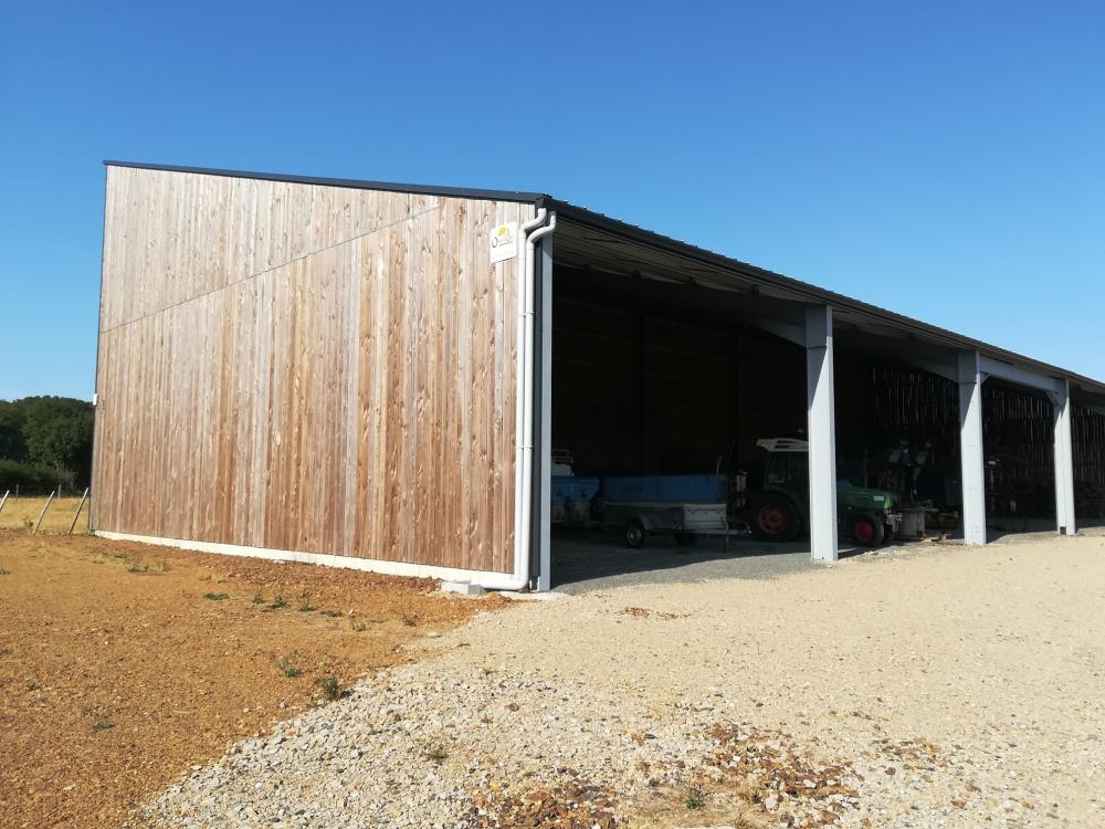 Bat stockage pnx photovoltaïques (2017) 675 m² - Cléré sur Layon (49) | 