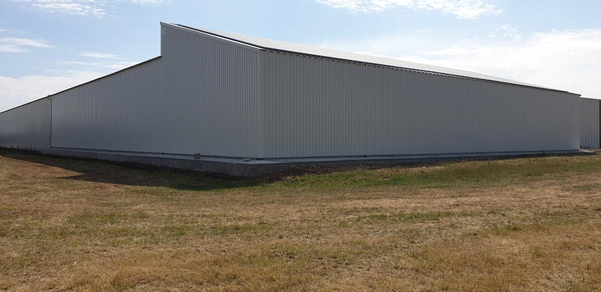 Bat stockage pnx photovoltaïques (2019) 302 m² + 534 m² - Louzy (79) | 