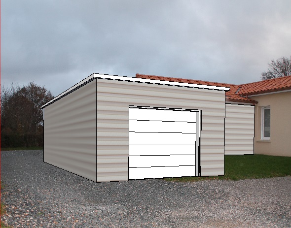 Rendu 3D avec extension (2013) 39.50 m² - Loublande (79) | 