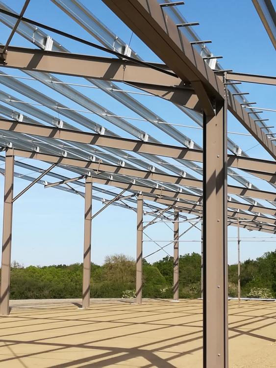 Stockage photovoltaïque (2023) 1 203 m² - Cléré sur Layon (49) | 
